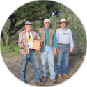 Bruce Smith, Craig Smith and Philip Langston of Lone Oak Olive Oil