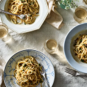 Pantry Pasta With Anchovies, Olives & Capers